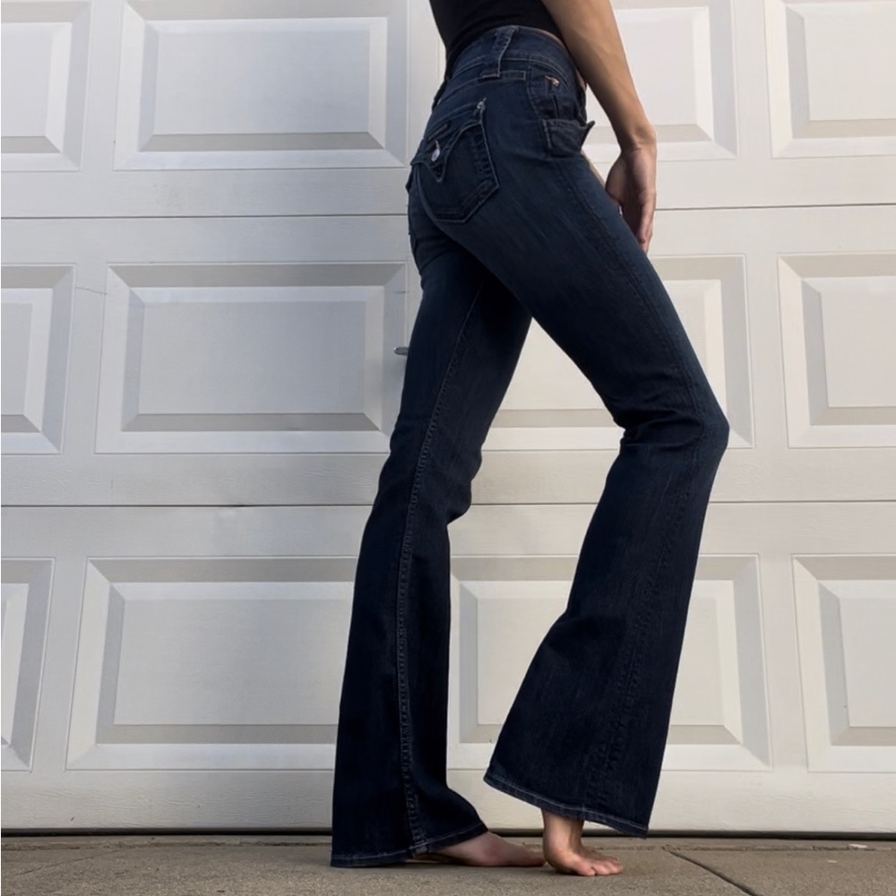Hudson jeans, bootcut, dark wash, size 25